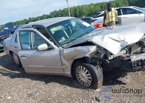 2006 Mercury Grand Marquis Ls из США, поврежденный, VIN 2MEFM75V16X606007